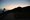 Sonnenuntergang mit rotem Himmel hinter der Bergsilhouette bei den "Höhenflügen 2018"